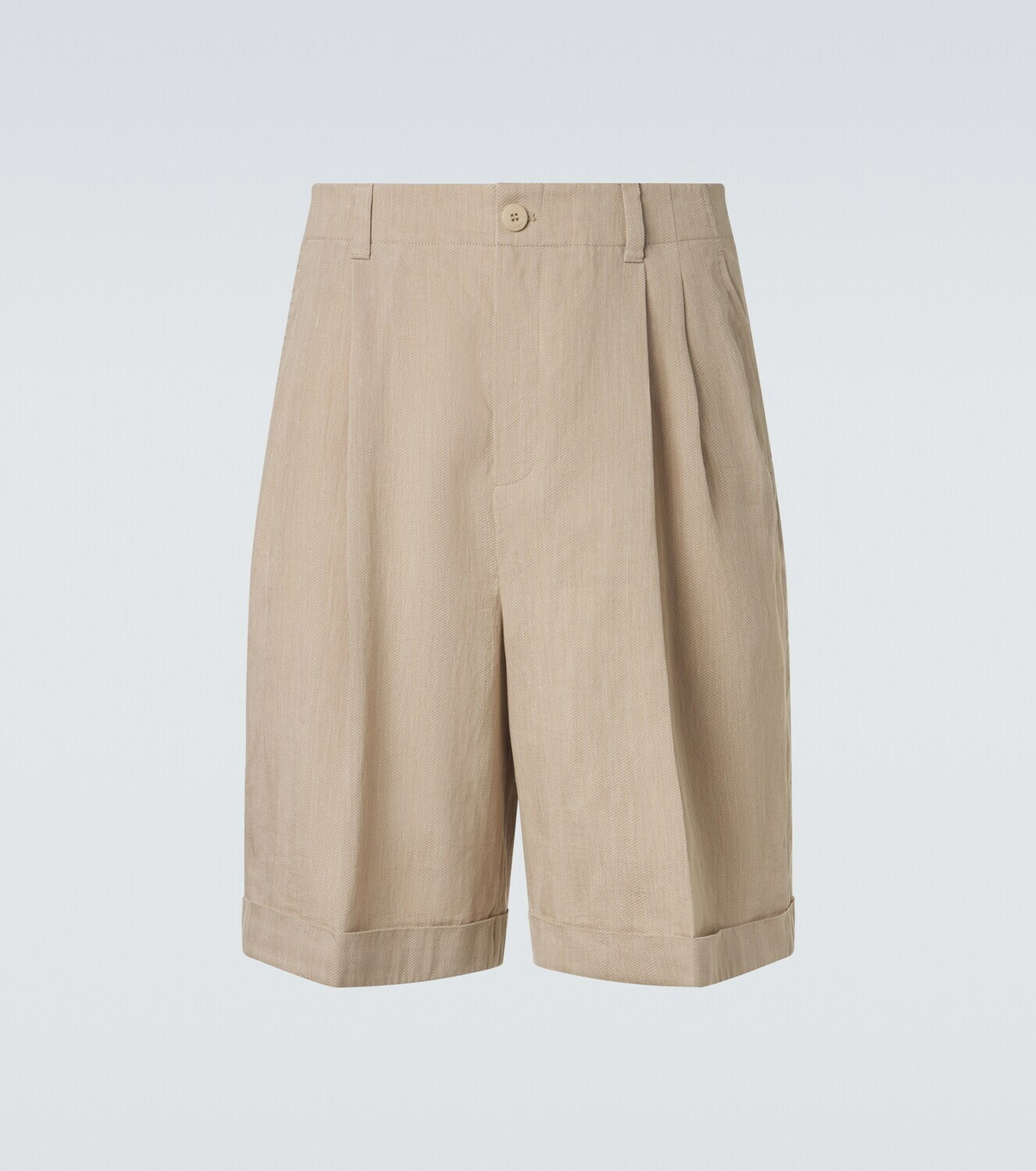 Jacquemus Pastro linen-blend Bermuda shorts