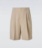 Jacquemus Pastro linen-blend Bermuda shorts