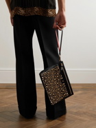 Christian Louboutin - City Studded Leather Pouch