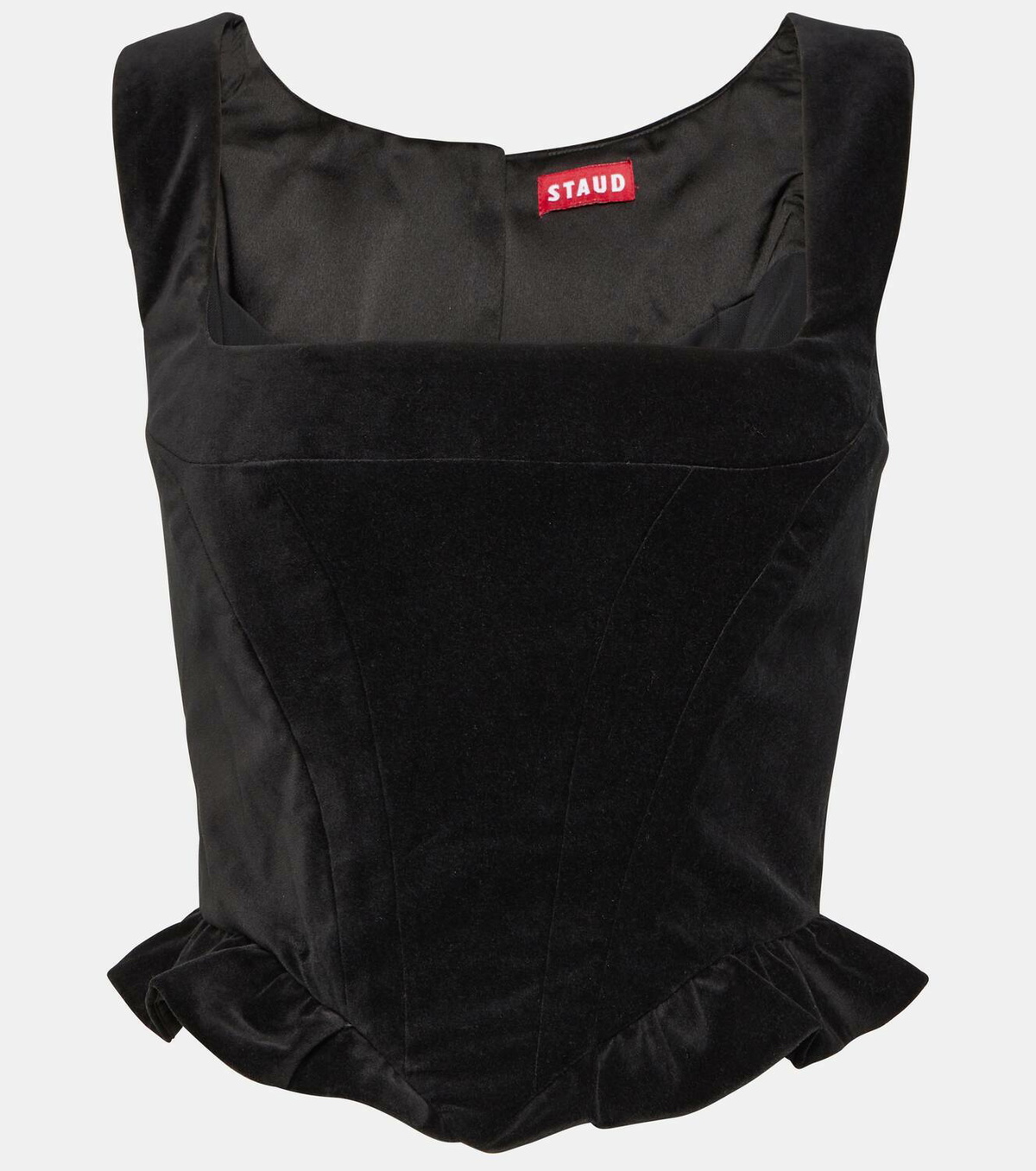 SALE :Dusty Rose Velvet Bustier Top