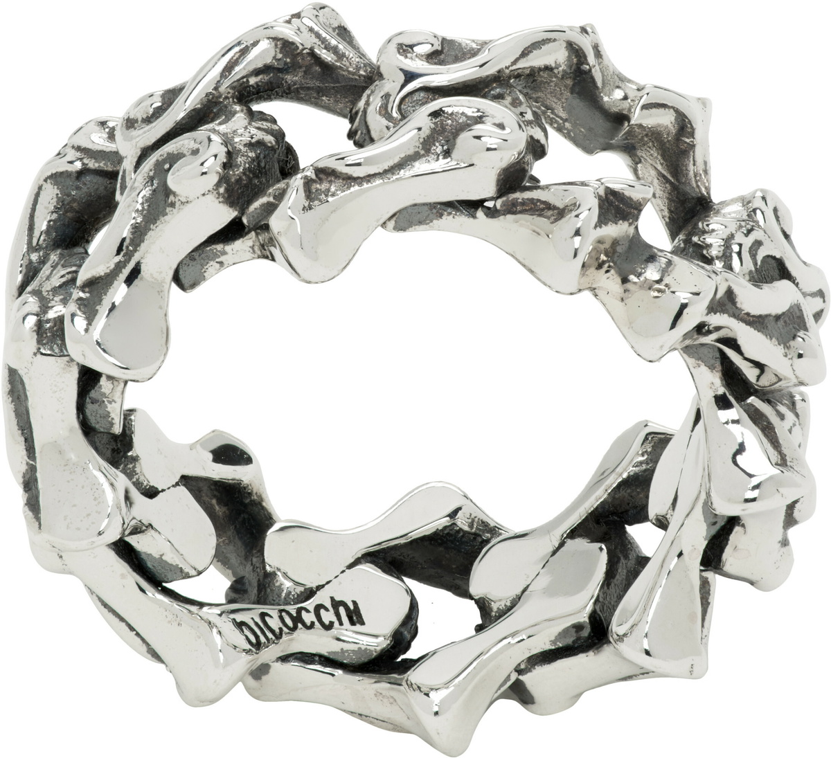 Emanuele Bicocchi Arabesque Sharp Link Ring