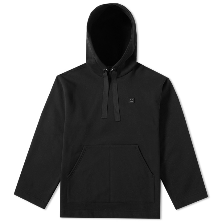 Photo: Acne Studios Florida Face Oversize Popover Hoody