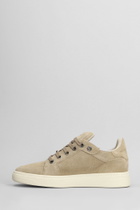 Giuseppe Zanotti Gz94 Sneakers In Beige Suede