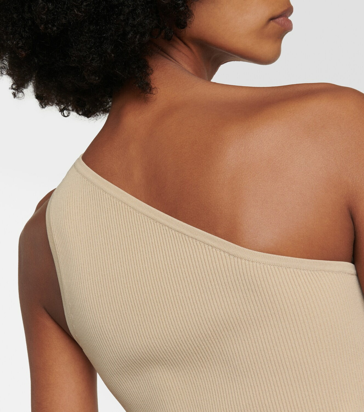 Toteme One-shoulder jersey top