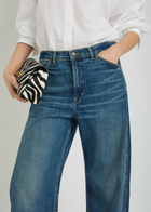 Nili Lotan Tribeca Wide-leg Jeans Blue