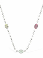 GUCCI - Logo Silver Bead Necklace