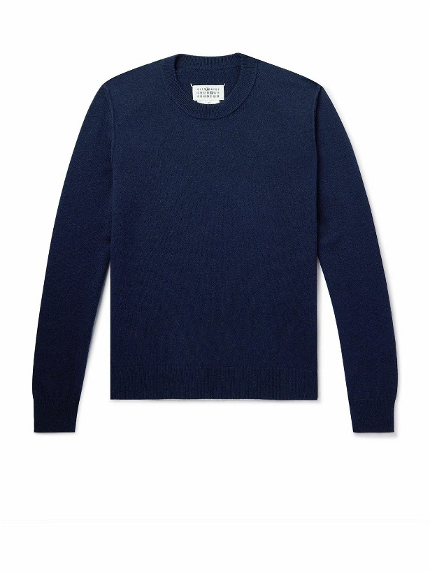 Photo: Maison Margiela - Cashmere Sweater - Blue