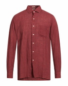 Massimo Alba Mens Shirt in Brick