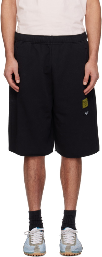 Photo: MM6 Maison Margiela Black Label Patch Shorts