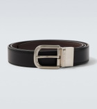 Lardini Logo leather belt