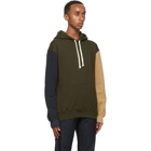 JW Anderson Khaki Inside-Out Sleeve Hoodie