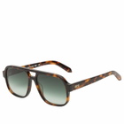 Off-White Sunglasses Forks Sunglasses in Classic Havana/Blue 