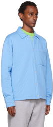 Jacquemus Blue 'La Surchemise Matelas' Shirt