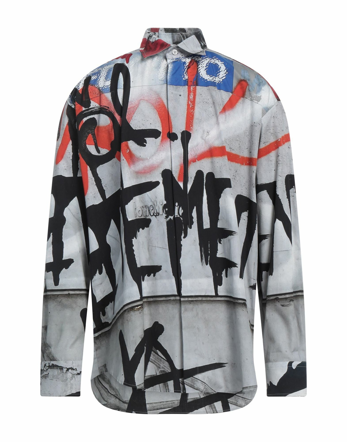 Vetements Mens Shirt in Grey