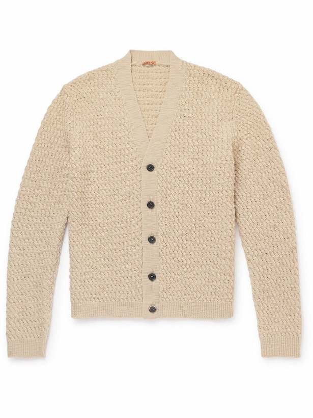 Photo: Barena - Textured-Wool Cardigan - Neutrals