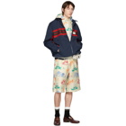 Gucci Off-White and Multicolor Disney Edition Jersey Hoodie