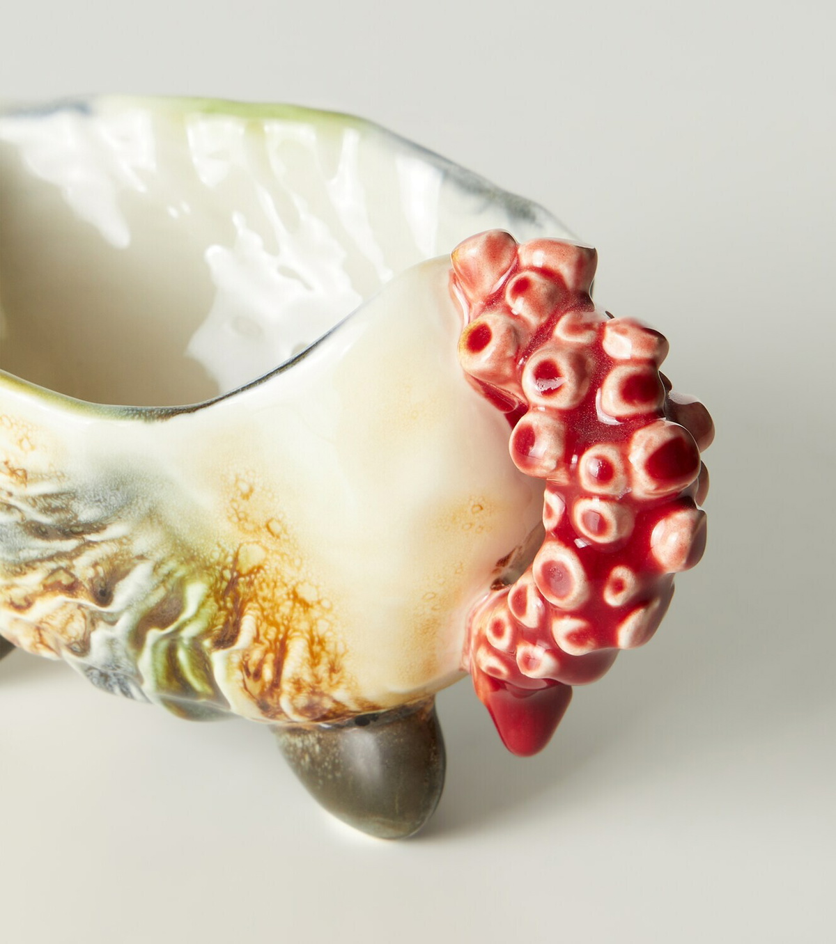 Bordallo Pinheiro Oyster earthenware jug