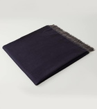 Brunello Cucinelli Fringed silk throw