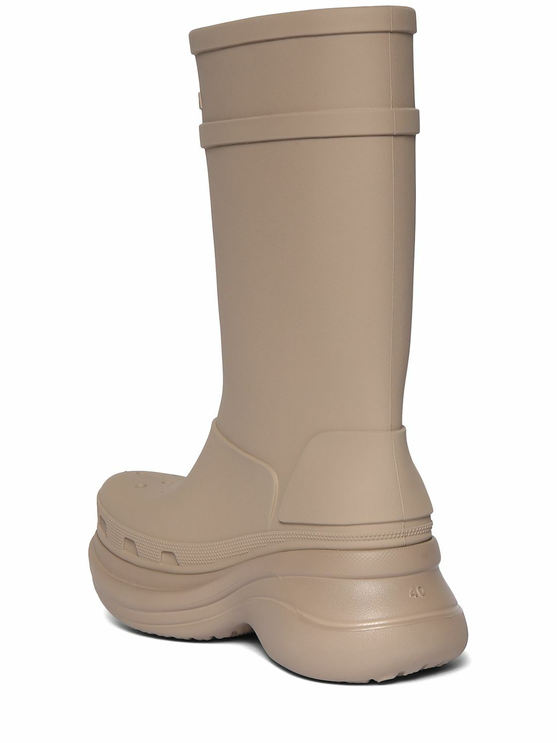 Balenciaga クロックスブーツ　crocs boots 45 BALENCIAGA - 45mm Crocs Rubber Boots Balenciaga