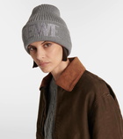 Loewe Logo wool beanie