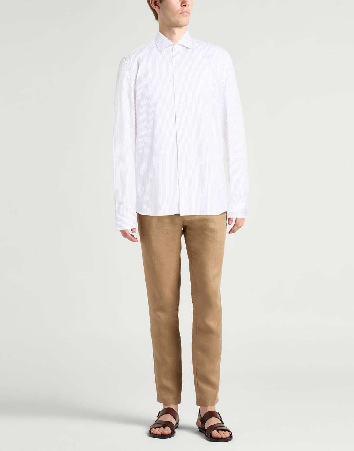 Caruso Mens Shirt in White
