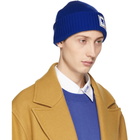 ADER error Blue Tetris Label Beanie