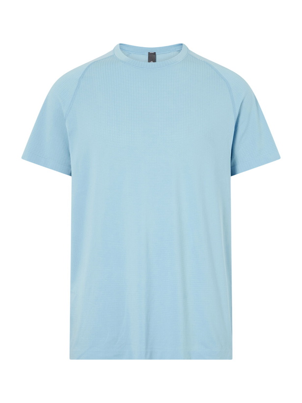 Photo: Lululemon - Metal Vent Tech 2.5 Stretch-Jersey T-Shirt - Blue