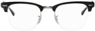Ray-Ban Black Clubmaster Semi-Rimless Glasses