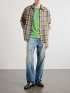 God's True Cashmere - Signature Linen T-Shirt - Green