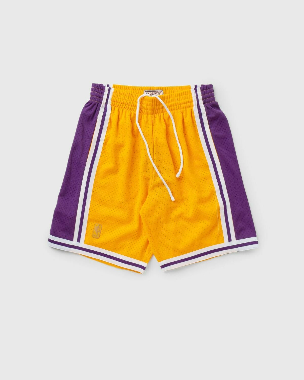 Mitchell & Ness Nba Swingman Shorts Los Angeles Lakers Home 1996 97 Yellow - Mens - Sport & Team Shorts