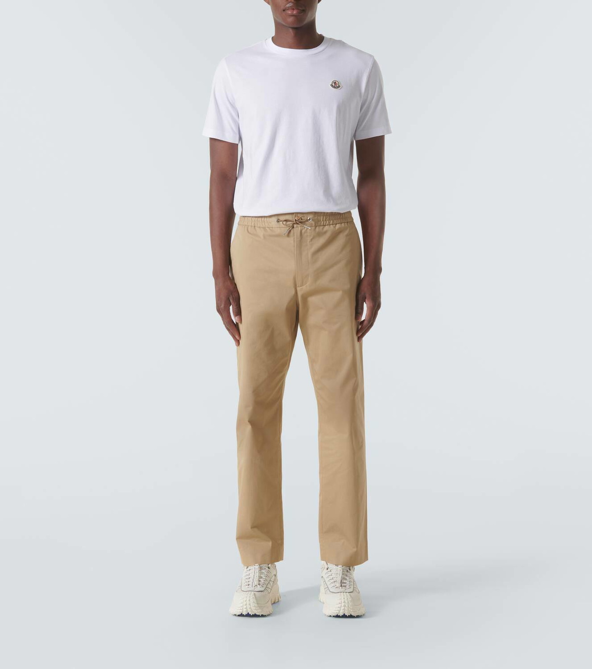 Moncler Set of 3 logo cotton jersey T-shirts Moncler