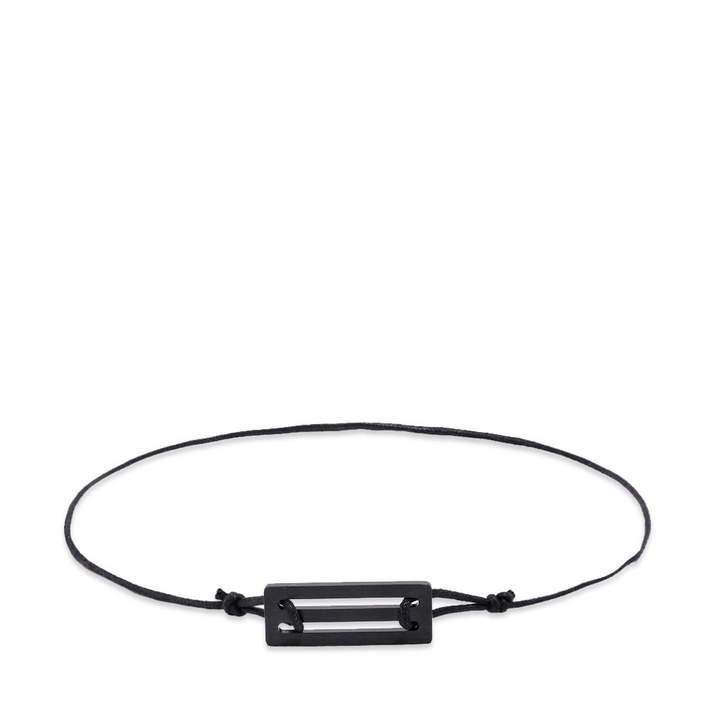 Photo: Le Gramme 1.7g Cord Ceramic Bracelet