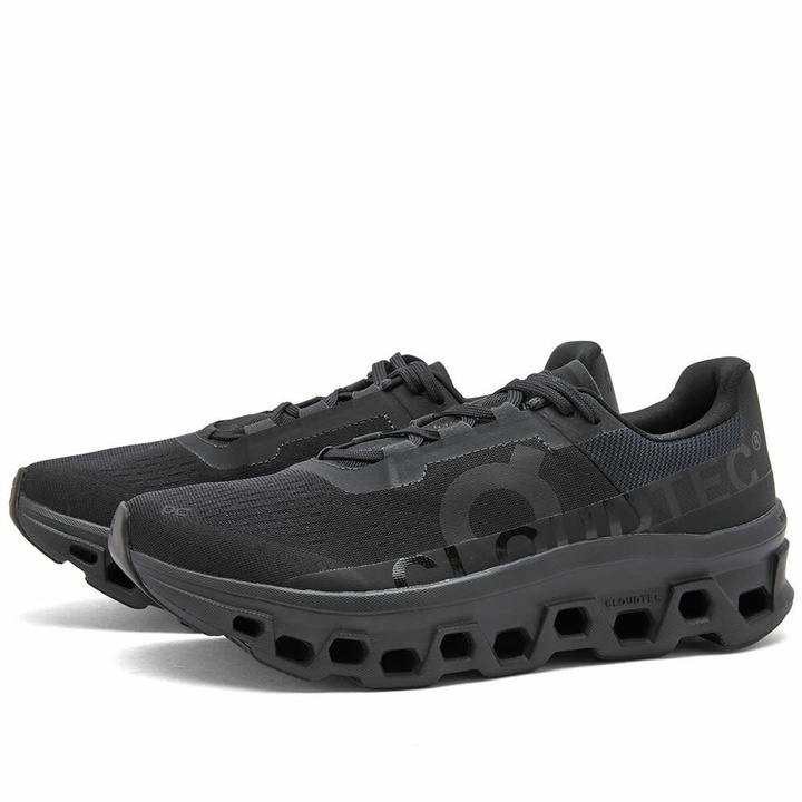 Photo: ON Men's Running Cloudmster Sneakers in All Black