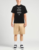 Aries Mens T-shirt in Black