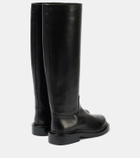 Jil Sander Leather knee-high boots