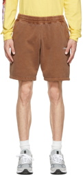 Awake NY Brown Logo Shorts