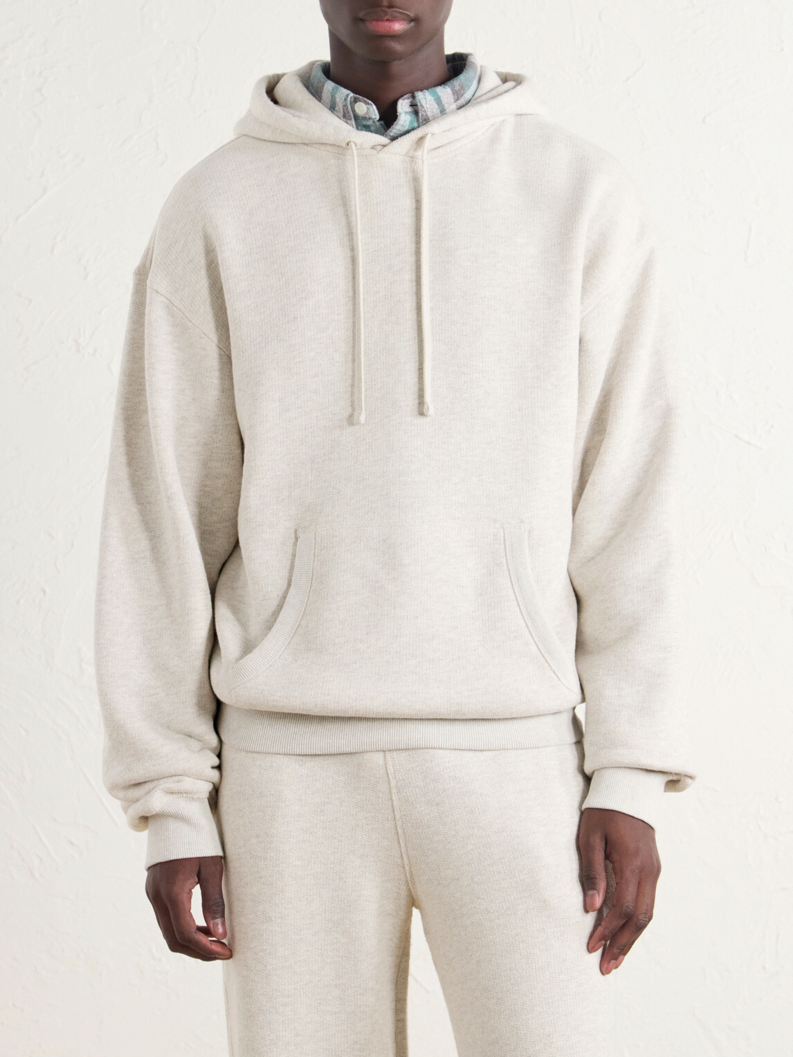 Aimé Leon Dore - Marina Cotton-Jersey Hoodie - Gray