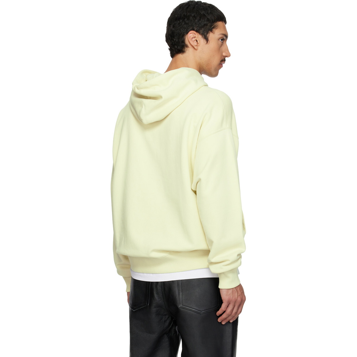 Off-White Yellow Small Arrow Skate Hoodie