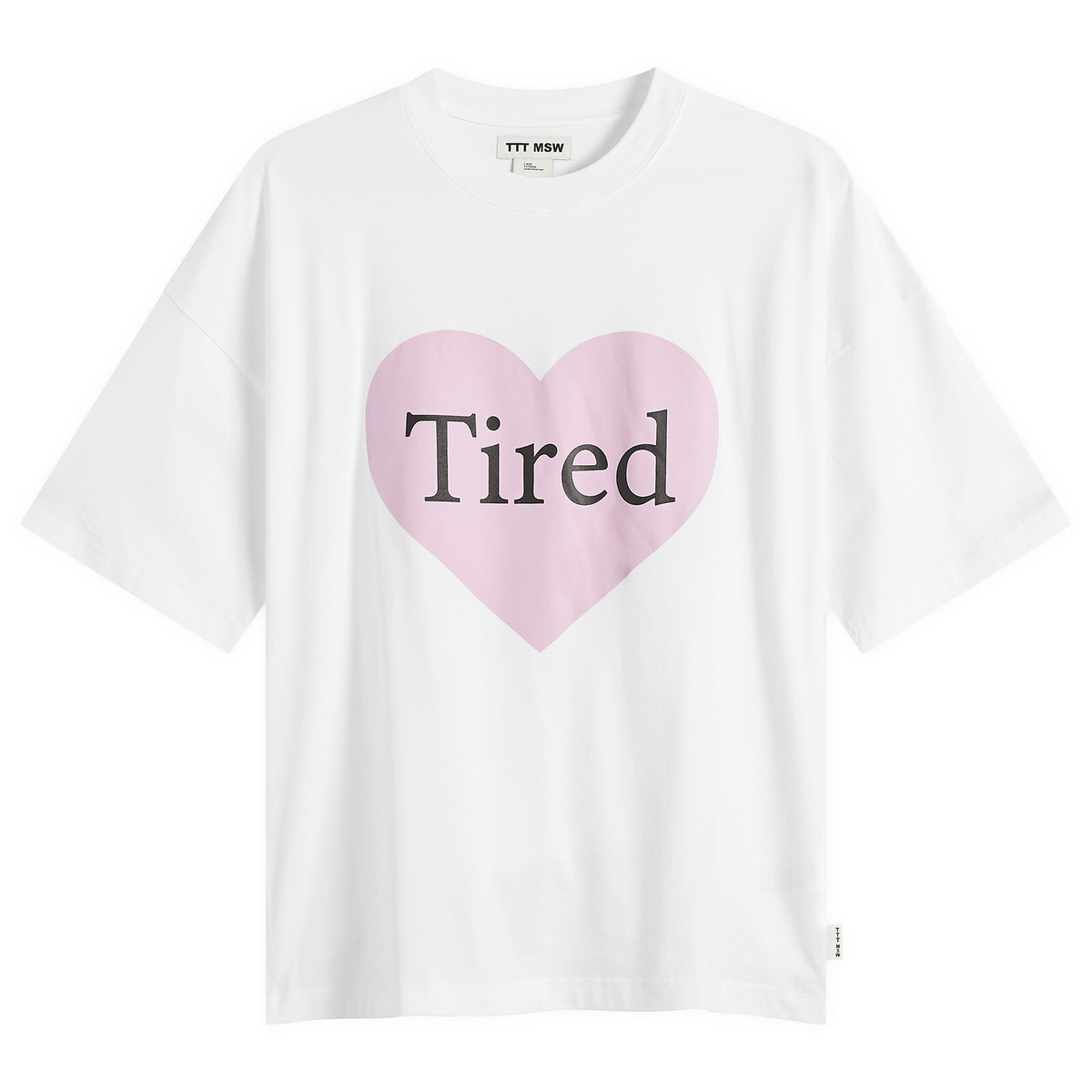 TTT MSW Women's Tired T-Shirt in White