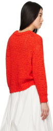 Staud Orange Cala Sweater