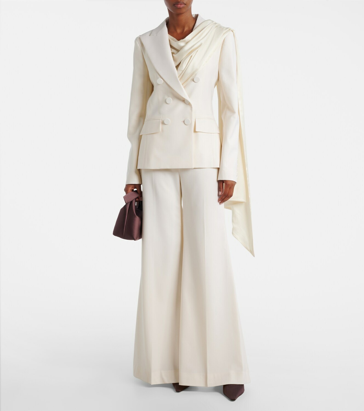Nina Ricci Virgin wool flared pants