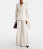 Nina Ricci Virgin wool flared pants