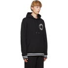 Burberry Black Logo Graphic Hoodie