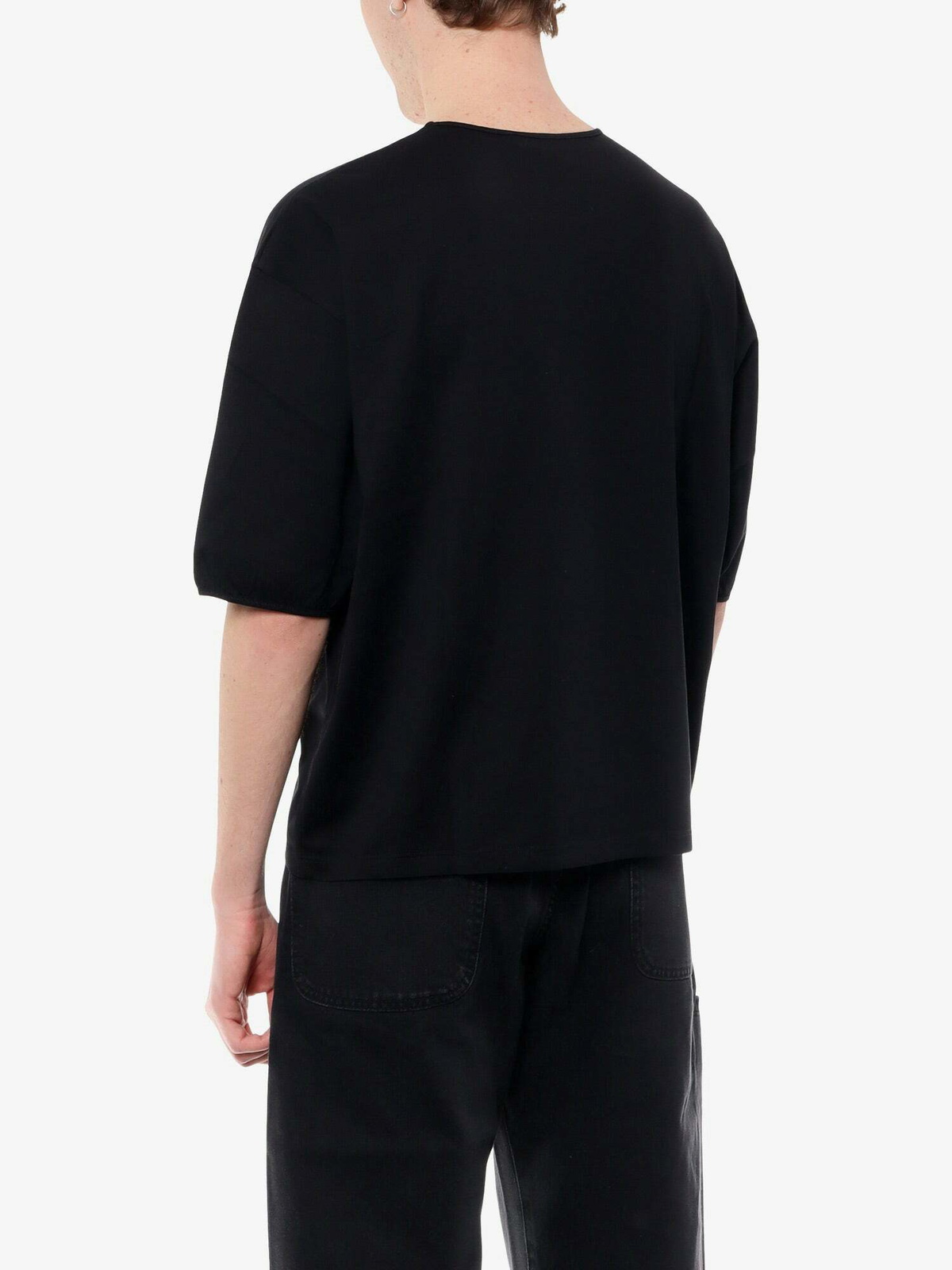 Lemaire T Shirt Black Mens Lemaire