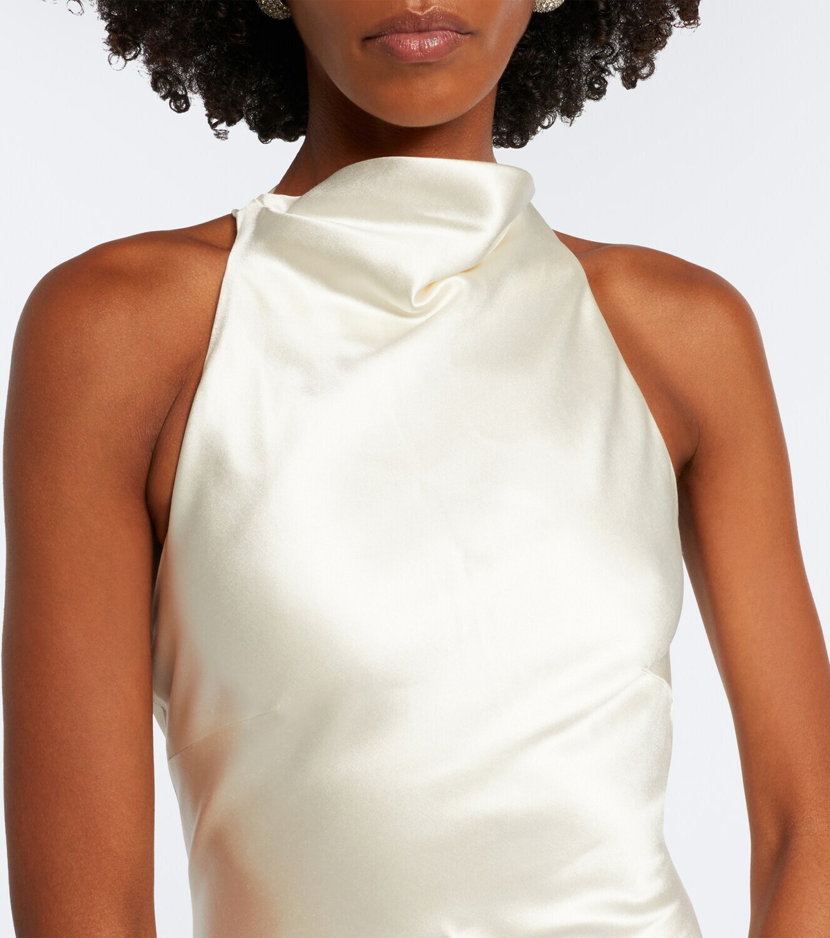 Danielle Frankel Bridal Stella wool and silk gown