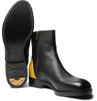 KAPITAL - Smiley Leather Chelsea Boots - Black