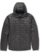 Patagonia - Nano Puff Quilted Shell Primaloft Hooded Jacket - Gray