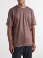 Eleventy - Linen T-Shirt - Brown