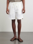 Eleventy - Straight-Leg Linen Shorts - White
