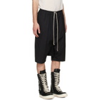 Rick Owens Black Tower Ricks Pods Shorts
